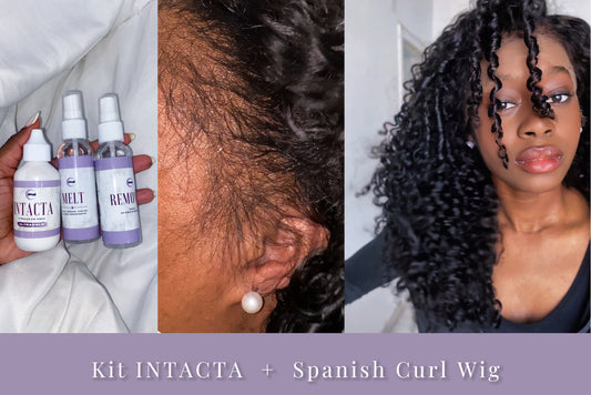 Pack: Spanish Curl Wig+ Kit INTACTA